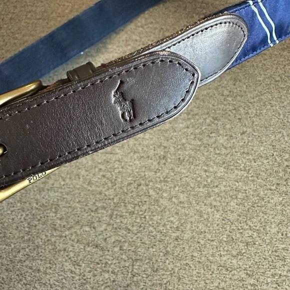 RALPH Lauren polo bears belt size 36 - Picture 2 of 7
